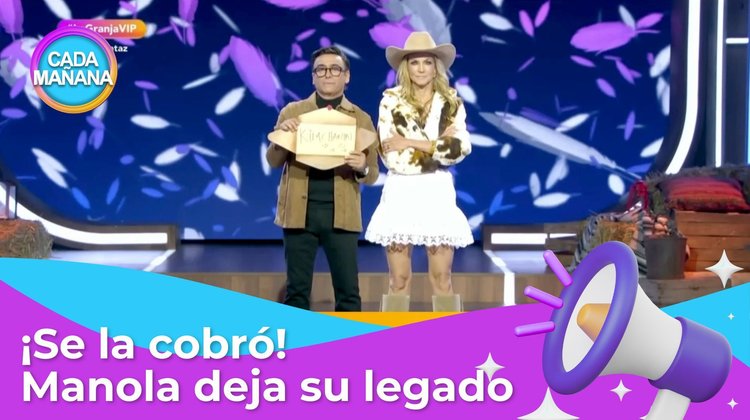 Chisma, chisma - Manola Díez nomina a Kim Shantal en La Granja VIP | CADA MAÑANA