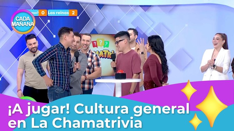 ¡A jugar! - Cultura general en La Chamatrivia | CADA MAÑANA