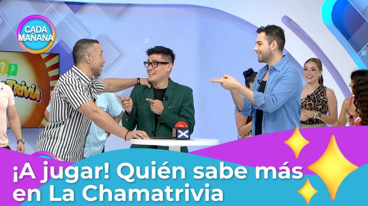 ¡A jugar! Quién sabe más en La Chamatrivia | CADA MAÑANA