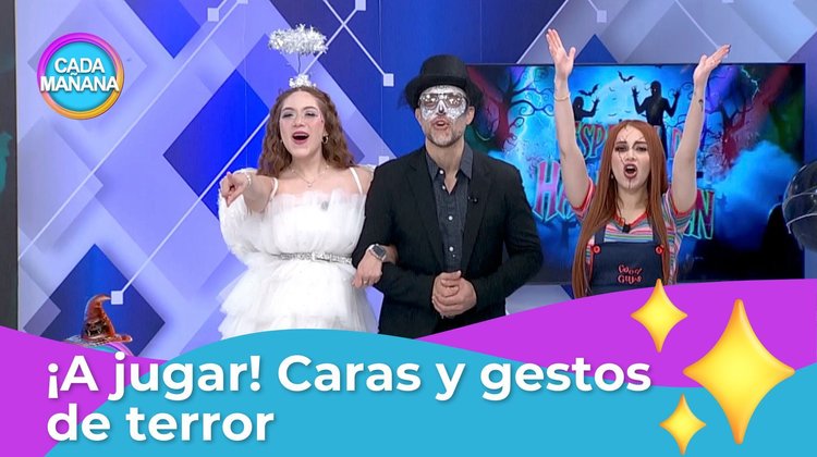 ¡A jugar! - Caras y gestos de terror | CADA MAÑANA