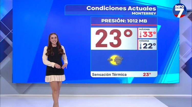 Pronóstico del Tiempo con Tania Montemayor | INFO 7 Monterrey - 22 de septiembre