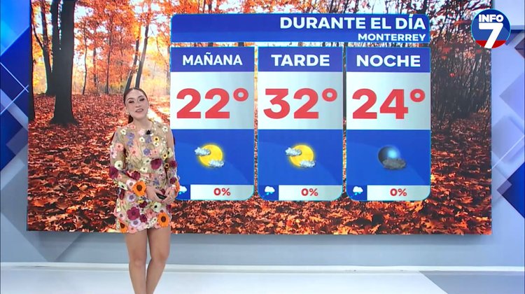 Pronóstico del Tiempo con Tania Montemayor | INFO 7 Monterrey - 29 de septiembre