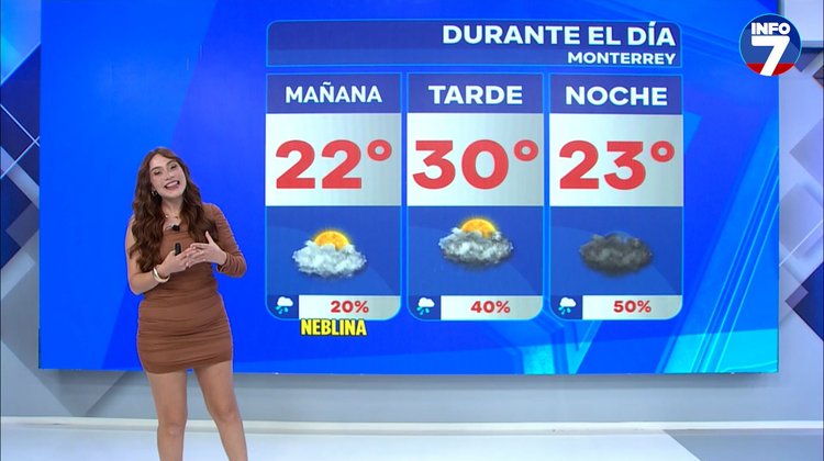 Pronóstico del Tiempo con Tania Montemayor | INFO 7 Monterrey - 01 de septiembre
