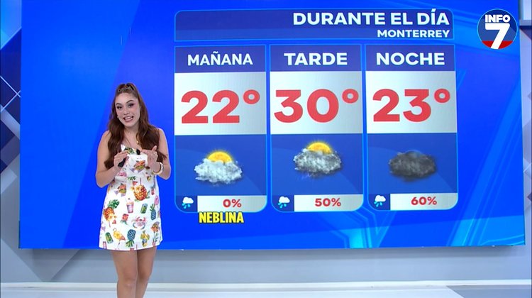 Pronóstico del Tiempo con Tania Montemayor | INFO 7 Monterrey - 01 de septiembre