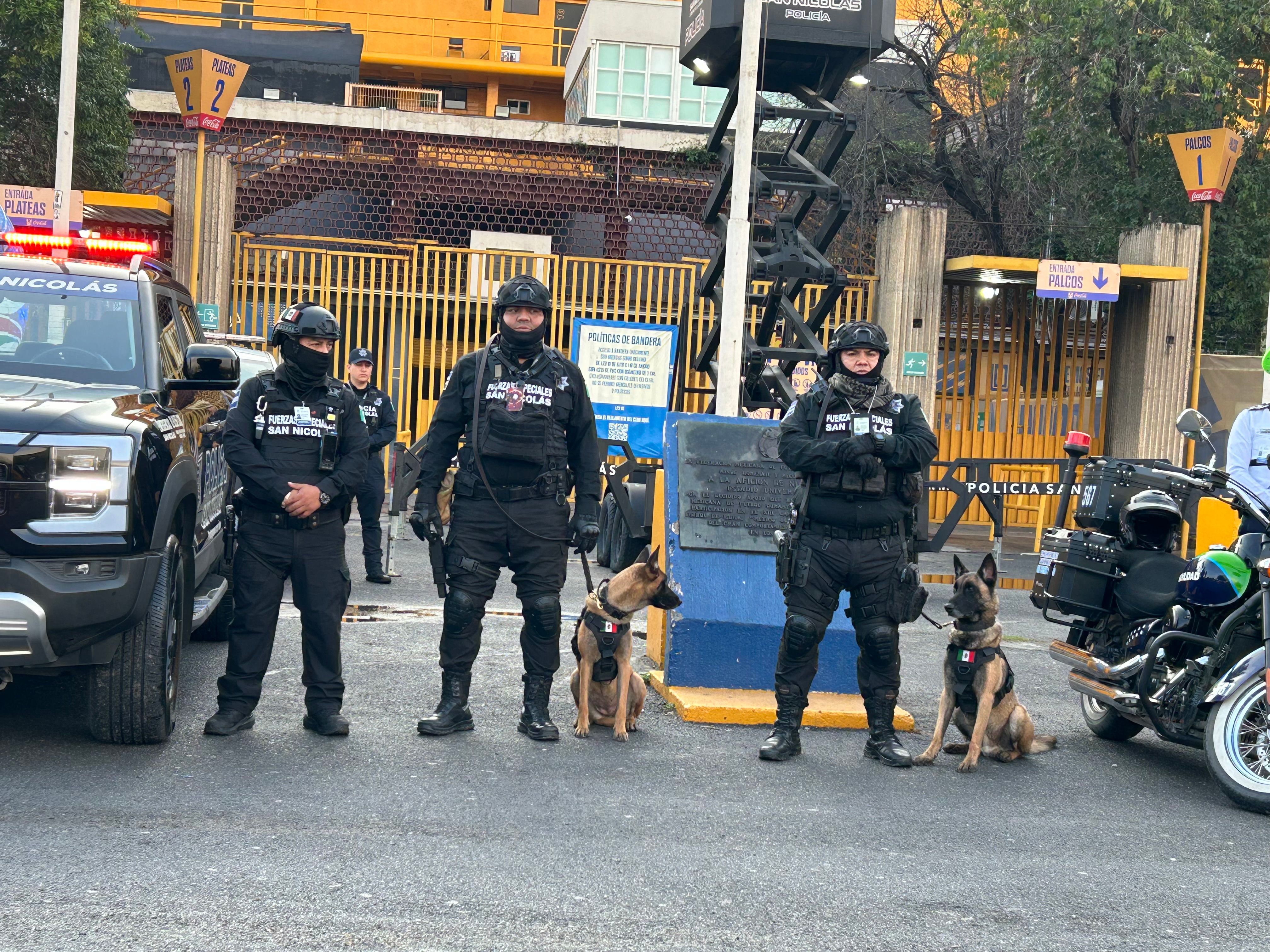 seguridad chivas tigres