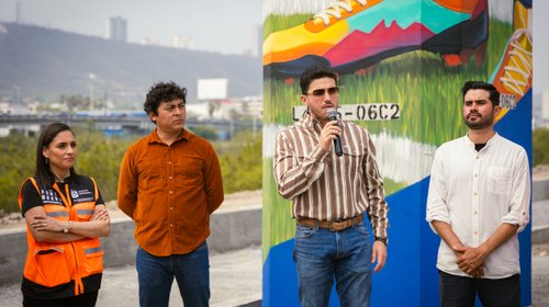 NL entrega murales del Corredor FIFA rumbo al Mundial 2026