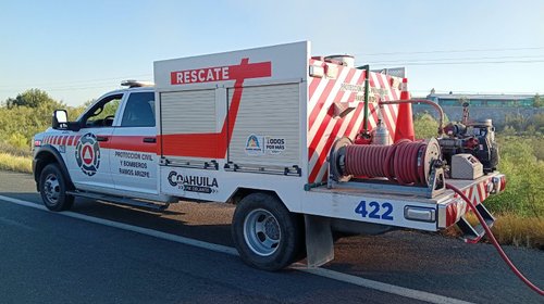 Volcadura deja una persona sin vida en la carretera a Monclova 