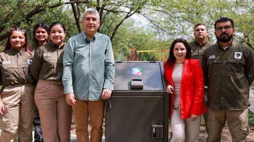 Instala San Pedro contenedores anti-osos en parques 