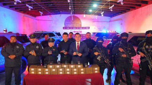 García equipa sus patrullas con sistema de vigilancia inteligente