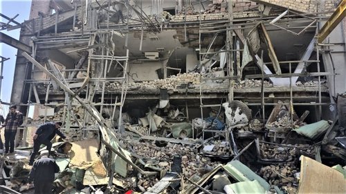 Bombardeo alcanza universidad en Irán y daña campus