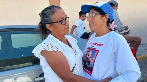 Madre buscadora halla restos de su hijo tras tres años