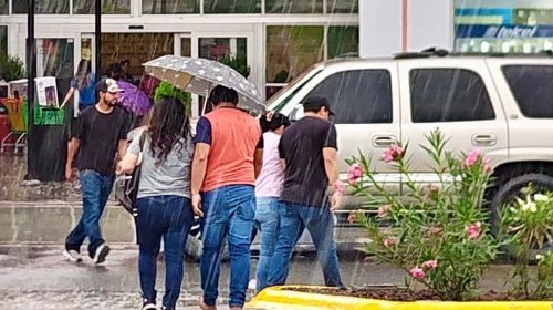 Prevén lluvias durante toda la semana en la Región Sureste