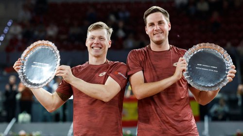 Heliovaara y Patten conquistan el Masters 1,000 de Madrid