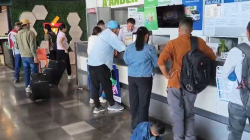 Registran mayor afluencia en terminales de autobuses en Saltillo