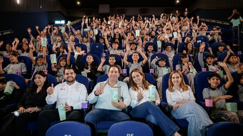 DIF Saltillo y gran cadena de cine fortalecen alianza