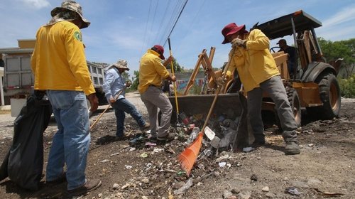 Refuerzan acciones contra tiraderos clandestinos