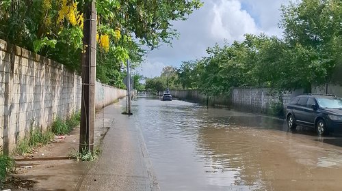 Atienden inundaciones en sectores bajos de Ciudad Madero