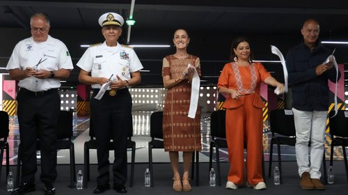 Sheinbaum inaugura renovación del AICM rumbo al Mundial