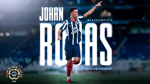 Johan Rojas refuerza a Rayados de cara al Mundial de Clubes