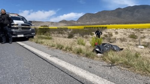 Hallan a hombre sin vida en carretera 57 en Coahuila
