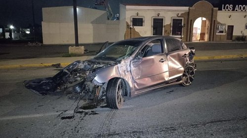 Borracho sobrevive a brutal choque en Saltillo