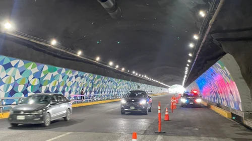 Reabren con limitaciones túnel de la Loma Larga