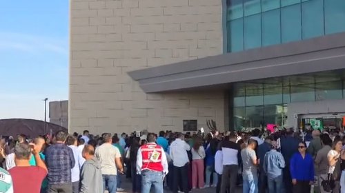  Paro de labores de trabajadores en el Ayuntamiento de Torreón