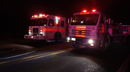 Controlan incendio de pipa con gasolina en Ramos Arizpe