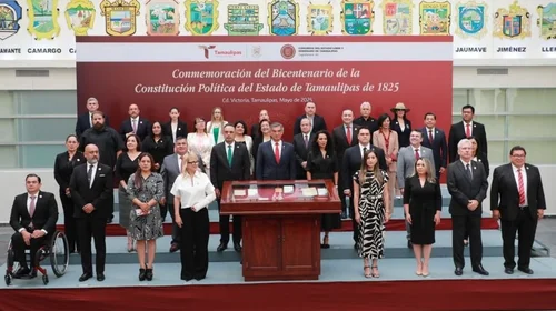 Conmemoran Bicentenario de la Constitución Política de Tamaulipas