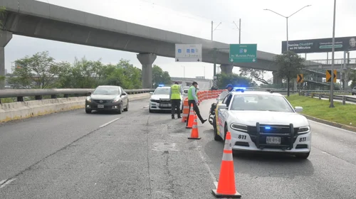 Arranca circulación de carril de contraflujo en Morones Prieto