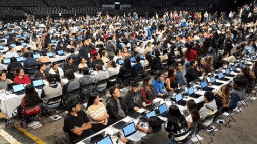 UNAM inicia última etapa de su examen de control presencial 