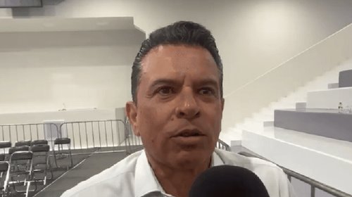 Asiste alcalde Eduardo Gattás a evento de Claudia Sheinbaum