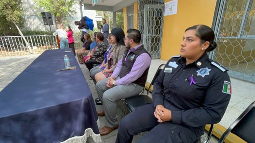 Inauguran Punto Violeta en Secundaria Federico Berrueto Ramón