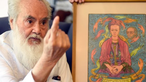 Fallece a los 102 años el pintor Guillermo Monroy Becerril