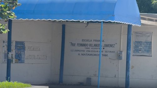 Roban 8 mil pesos de primaria en la col. San Francisco, Matamoros