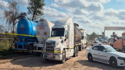Incautan 55,000 litros de hidrocarburo en Matamoros