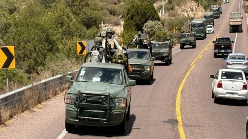 Llegan 600 militares para reforzar seguridad en Durango