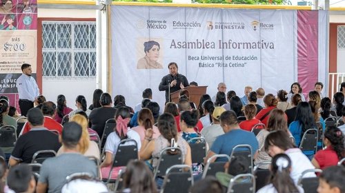 Realizan asamblea informativa de la Beca “Rita Cetina”