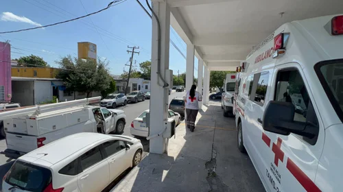 Apagón colapsa servicios en la Cruz Roja de Reynosa