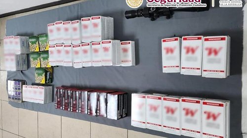 Detienen a chofer de camión con 7,000 cartuchos en Chihuahua
