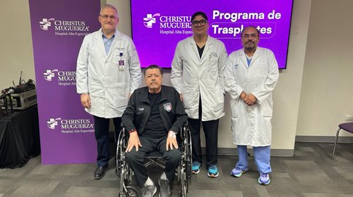  Christus Muguerza: celebran el éxito de su trasplante número 50