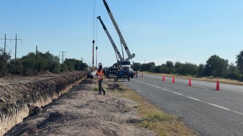 Avanza segunda línea del acueducto Guadalupe Victoria