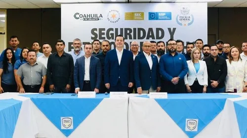 Resaltan seguridad en Coahuila como clave para atraer inversiones