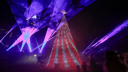 San Pedro recibirá el 2026 con show de luces en el Rufino Tamayo