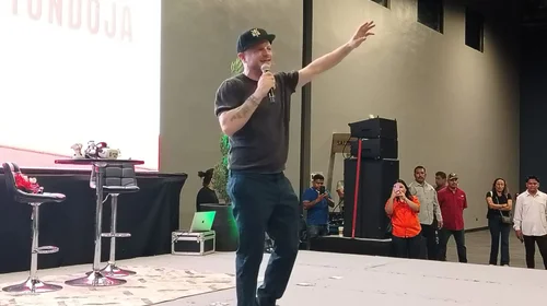 Facundo llega a Reynosa con mensaje de superación personal