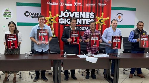 Abren convocatoria Jóvenes Gigantes 2026 en Coahuila