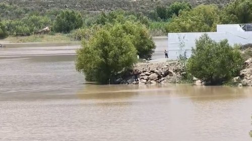Advierten riesgos por actividades en la presa Palo Blanco