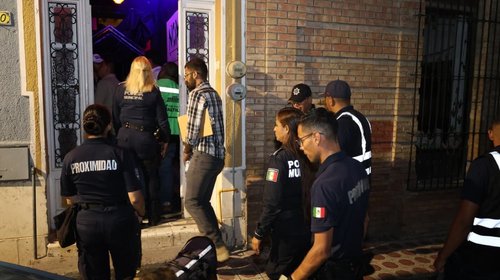 Suspenden bar durante revisión en el Centro Histórico de Saltillo
