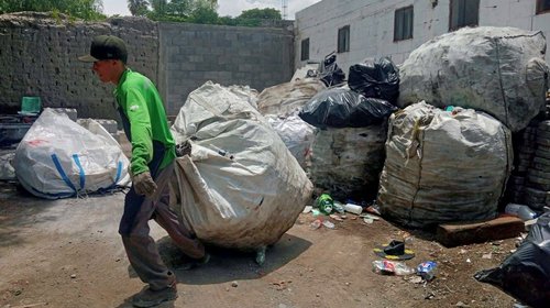 Supera programa de reciclaje las 2.6 toneladas de materiales