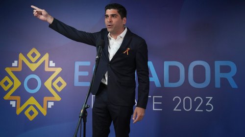 Ecuador realiza debate pese a asesinato de Villavicencio 